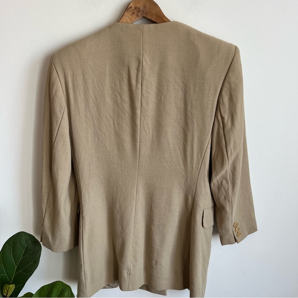 Escada by Margaretha Ley Vintage Evening Jacket Blazer Size 8 Wool Blend - Picture 4 of 11